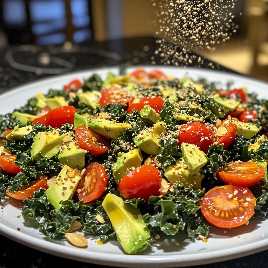 Wholesome Kale Delight – Frischer Salatgenuss