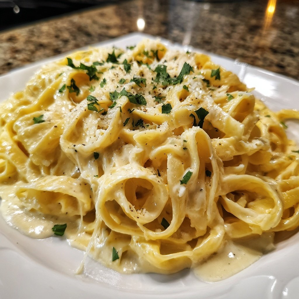 Pasta Mit Zitronen Sahnesauce