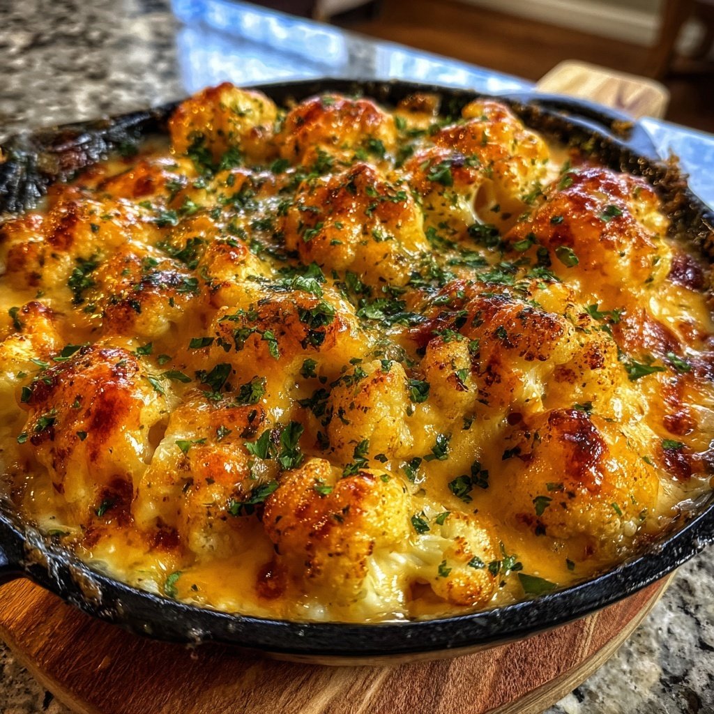 Blumenkohl Käsesoße Überbacken