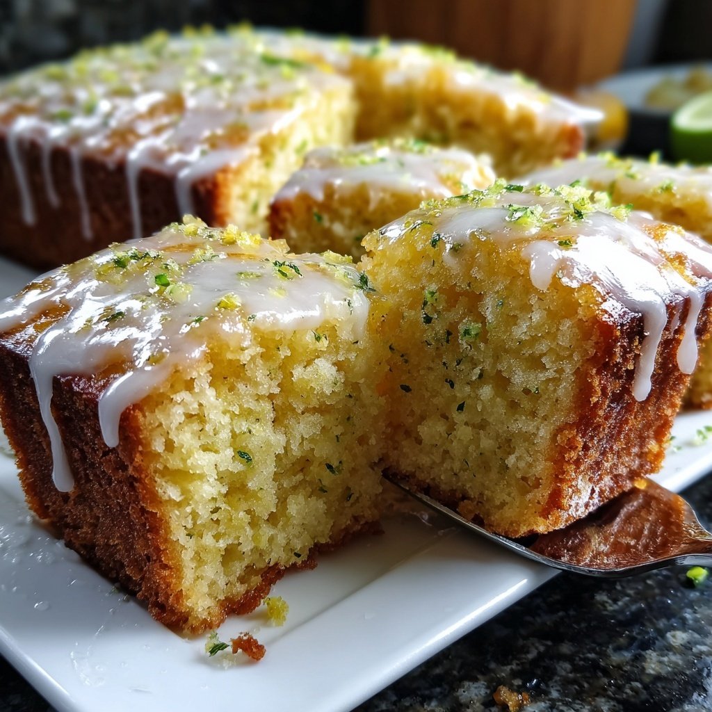 Zitronenkuchen für Gäste