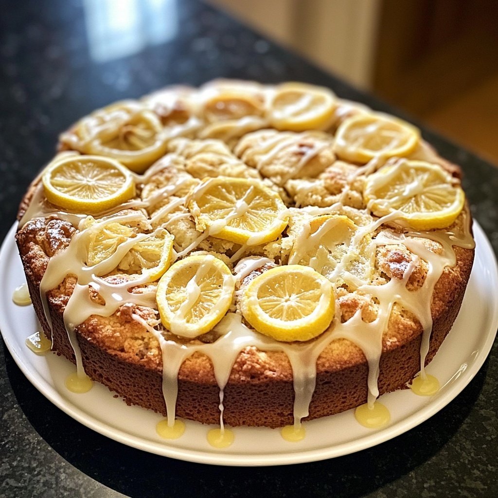 Saftiger Zitronenkuchen