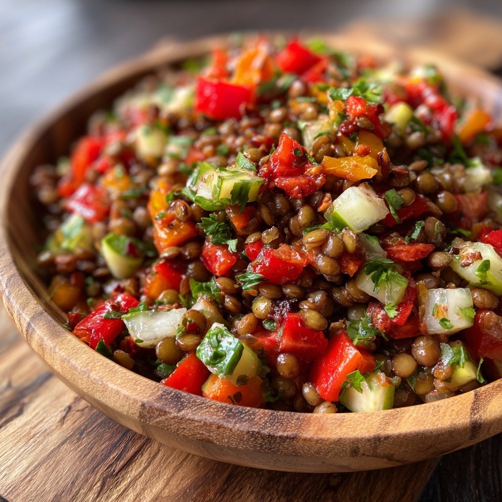Linsensalat Zum Grillen