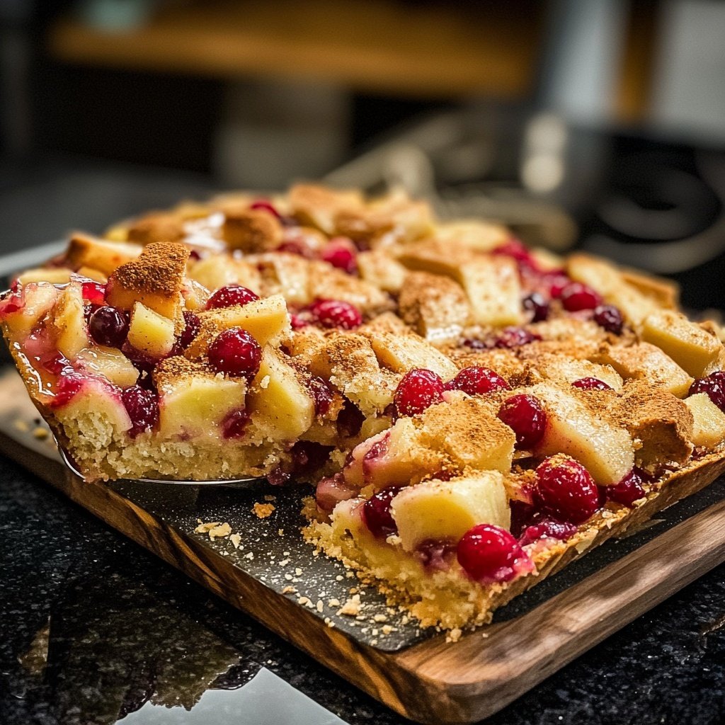 Traditionelle Cranberry-Apfel-Füllung