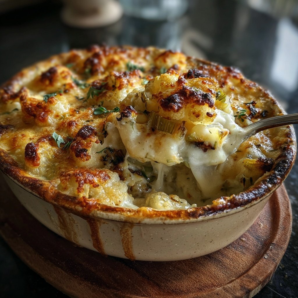 Blumenkohl Auflauf Mit Lauch
